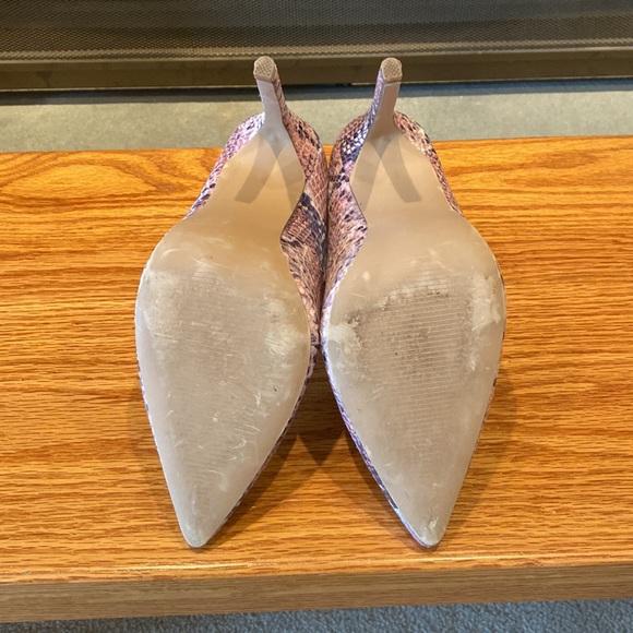 JustFab Daphne Snakeskin Stilettos Size 6.5 - Picture 4 of 4